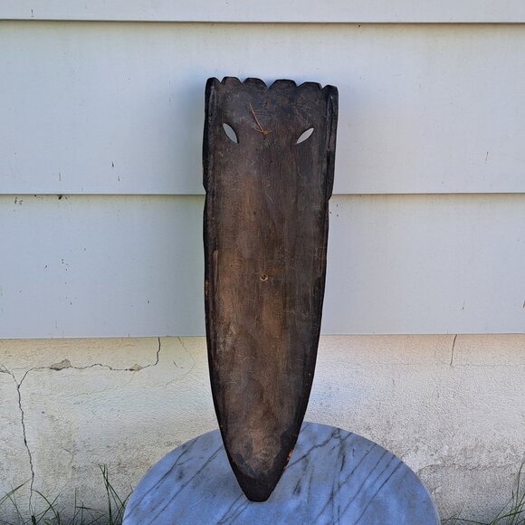 Wooden Indonesian Wall Mask - Picture 5 of 11